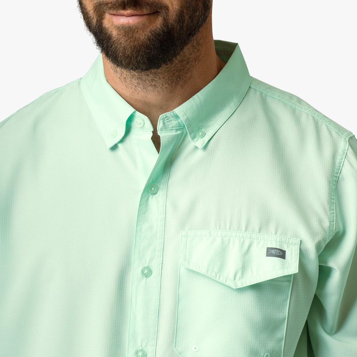 Aqua Glass Palomar LS Vented Fishing Shirts / AFTCO Hot Sale