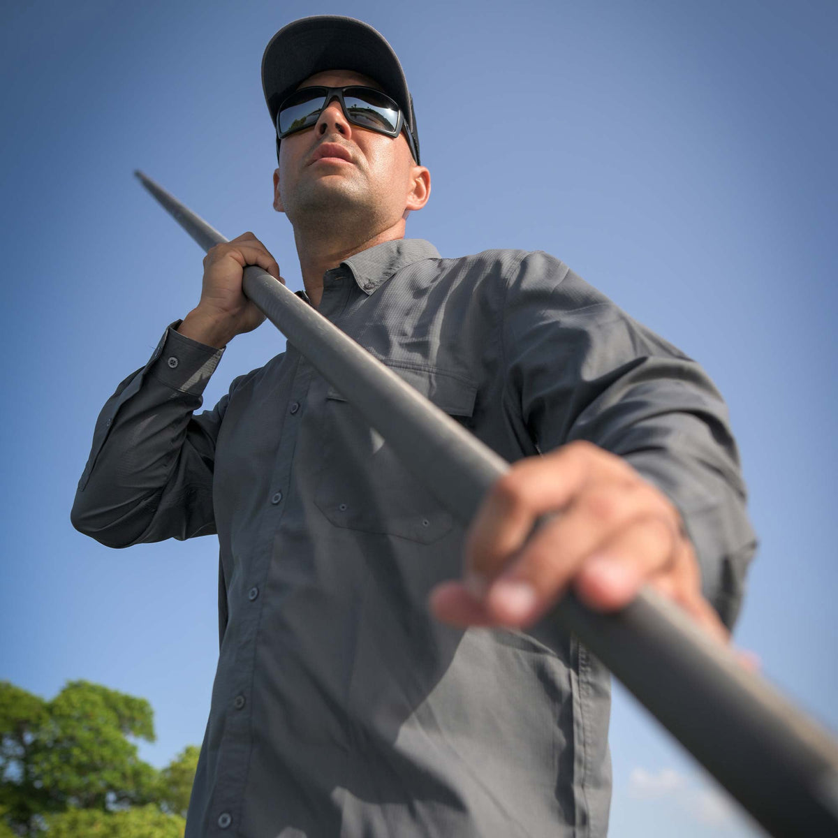 Aqua Glass Palomar LS Vented Fishing Shirts / AFTCO Hot Sale