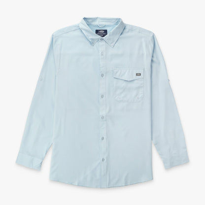Aqua Glass Palomar LS Vented Fishing Shirts / AFTCO Hot Sale