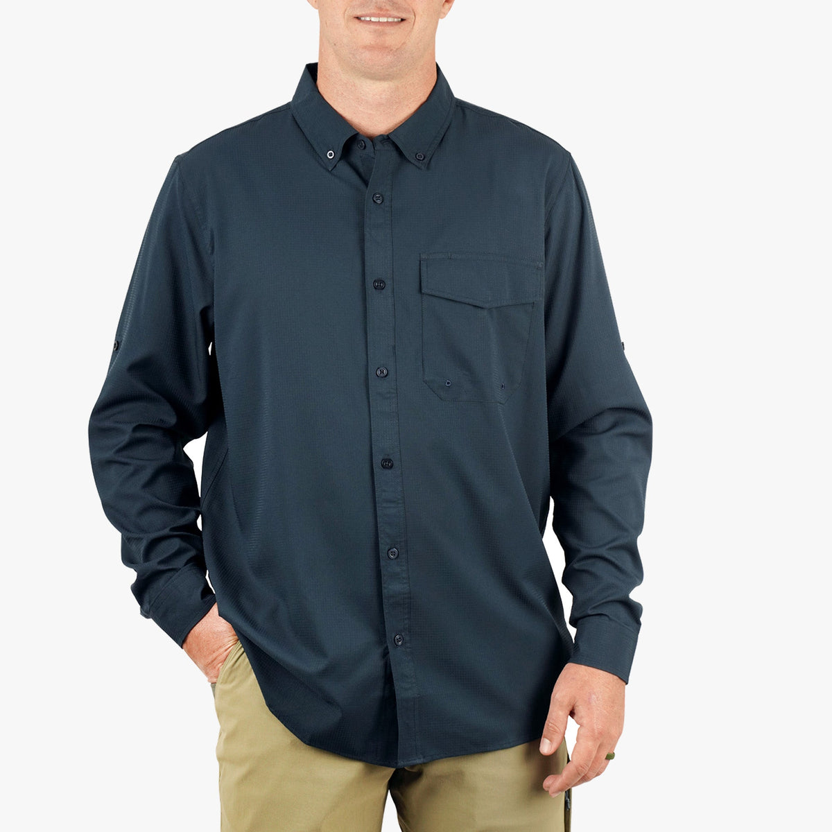 Aqua Glass Palomar LS Vented Fishing Shirts / AFTCO Hot Sale