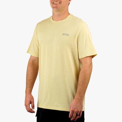 Fathom Heather Ocean Bound Short Sleeve Fishing Shirts |AFTCO / AFTCO Popular