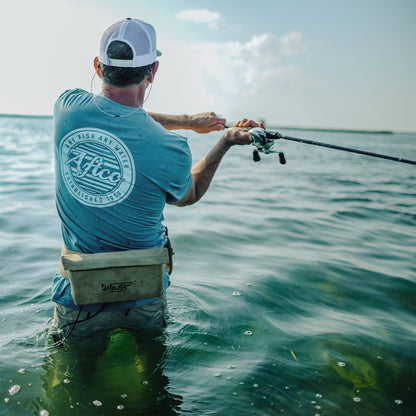 Fathom Heather Ocean Bound Short Sleeve Fishing Shirts |AFTCO / AFTCO Popular