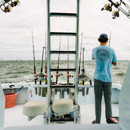 Fathom Heather Ocean Bound Short Sleeve Fishing Shirts |AFTCO / AFTCO Popular