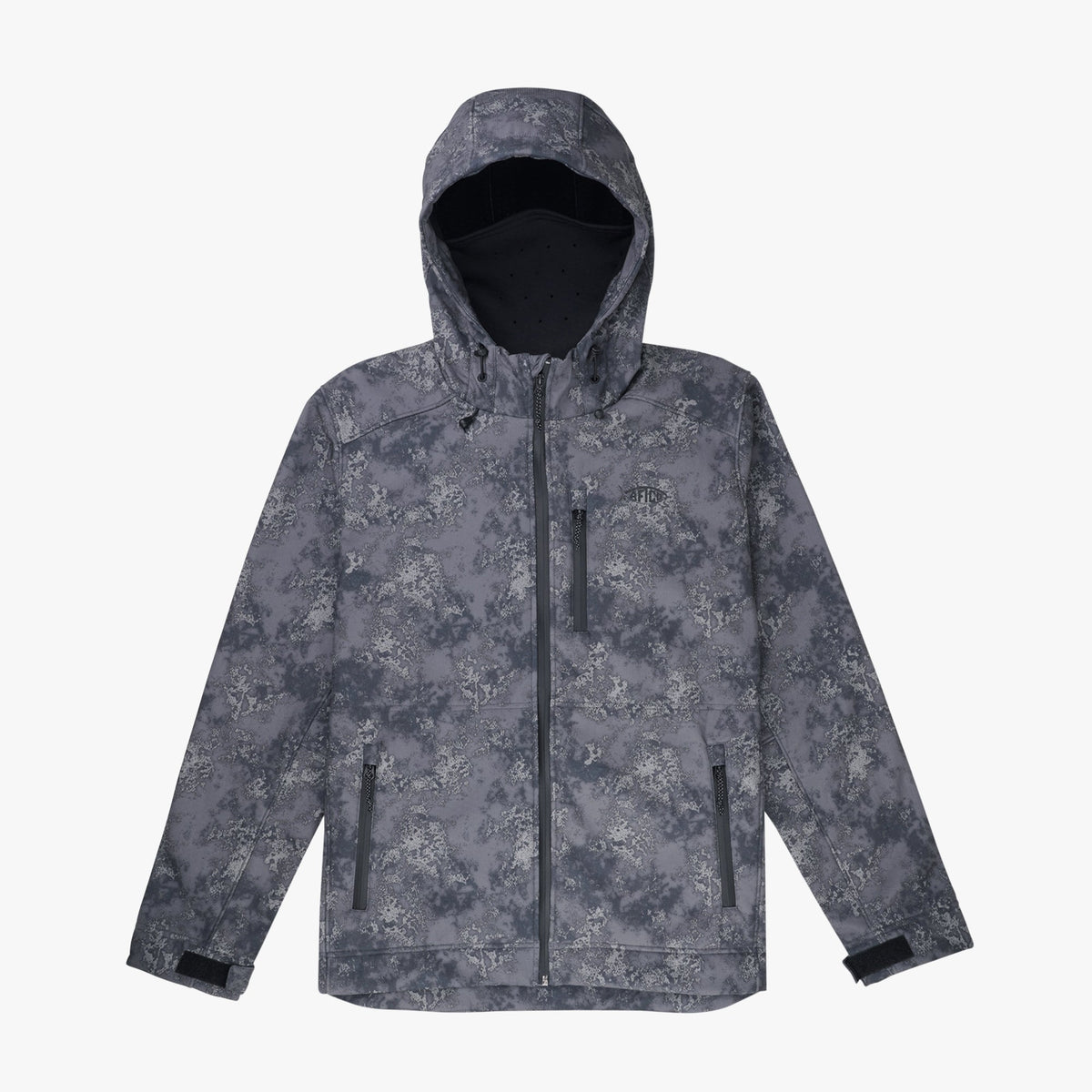 Chr Acid Camo Reaper Tactical Zip Up Camo Softshell Jacket / AFTCO Top Pick