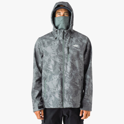 Chr Acid Camo Reaper Tactical Zip Up Camo Softshell Jacket / AFTCO Top Pick
