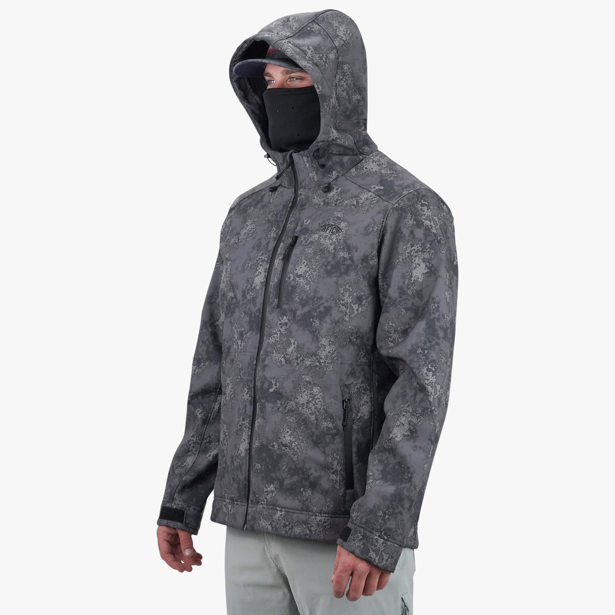 Chr Acid Camo Reaper Tactical Zip Up Camo Softshell Jacket / AFTCO Top Pick