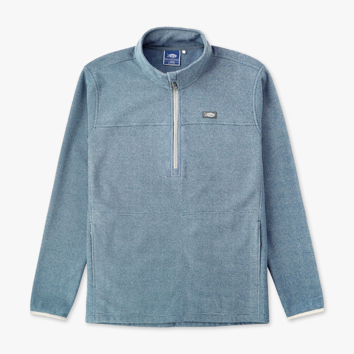 Bering Sea Heather Sentinel ¼ Zip Pullover / AFTCO Exclusive