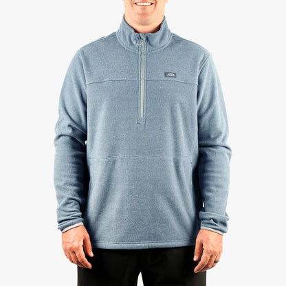 Bering Sea Heather Sentinel ¼ Zip Pullover / AFTCO Exclusive