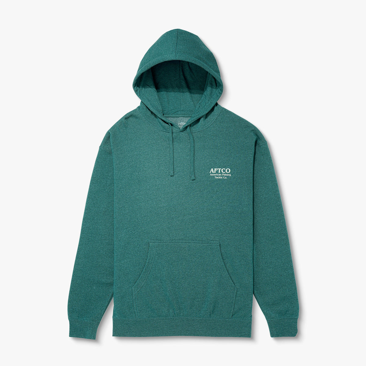 Dark Sea Heather Docked Mens Pullover Sweatshirt Hoodie / AFTCO Smart Buy