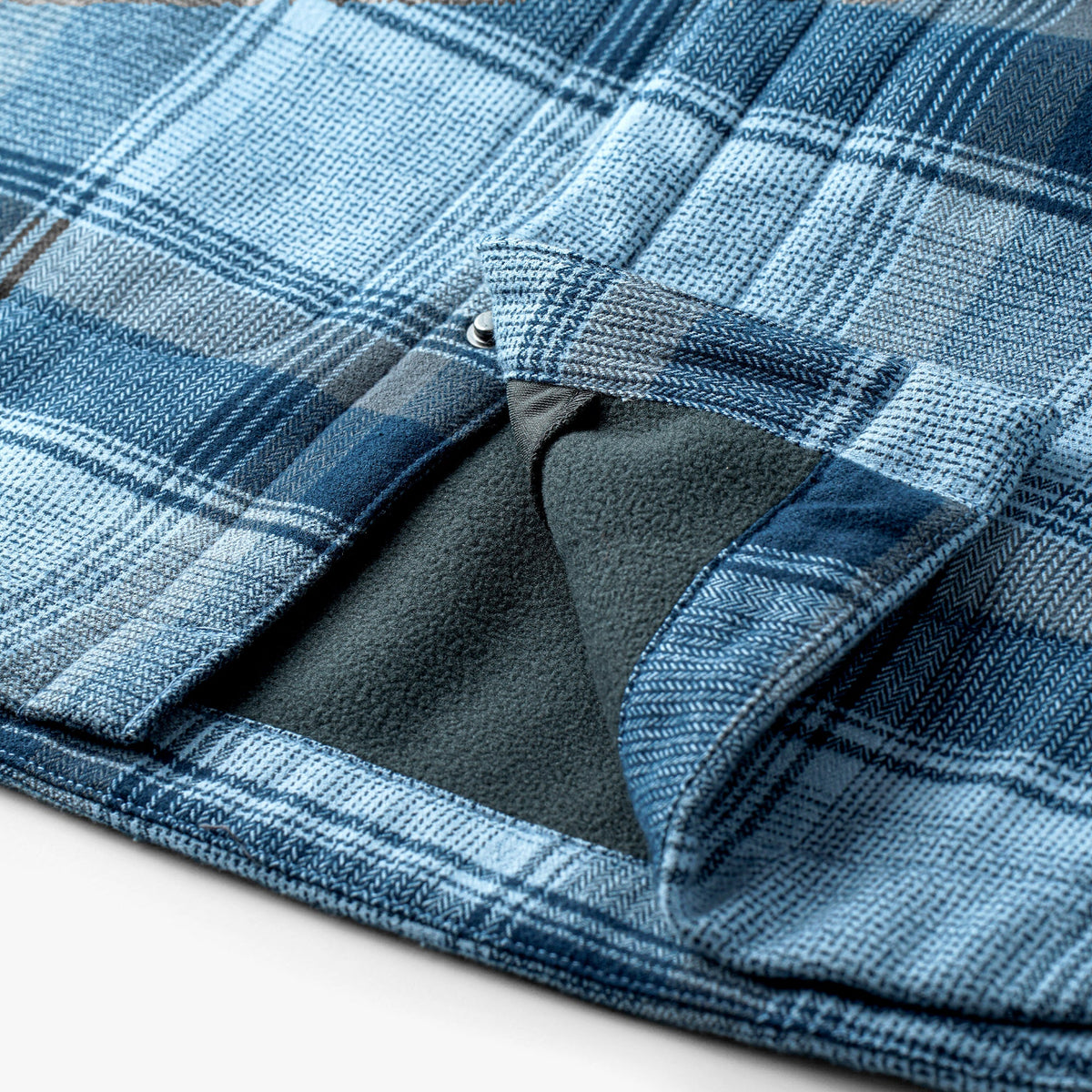 Chocolate Chip Stout Button Up Flannel Shacket / AFTCO Deals