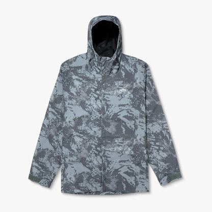 Steel Storm Camo Crossing Printed Camo Fishing Jacket / AFTCO Trusted