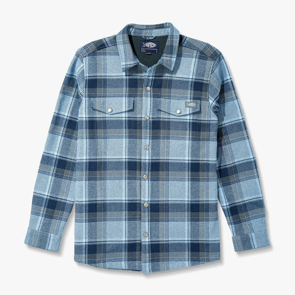 Sable Stout Button Up Flannel Shacket / AFTCO Deals