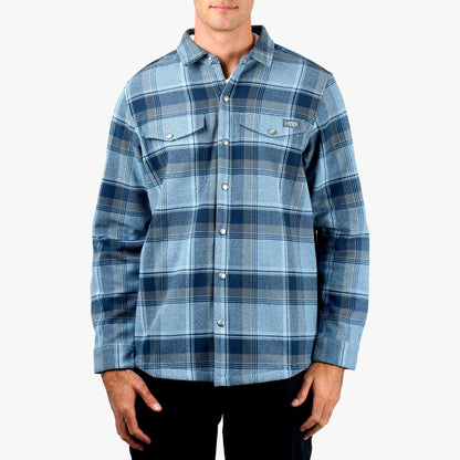 Sable Stout Button Up Flannel Shacket / AFTCO Deals
