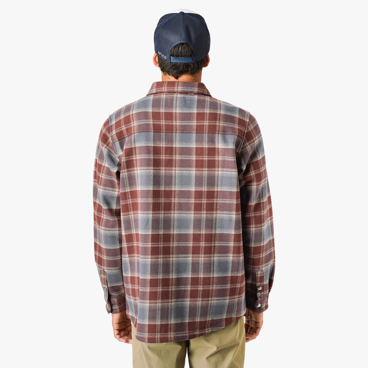 Sable Stout Button Up Flannel Shacket / AFTCO Deals