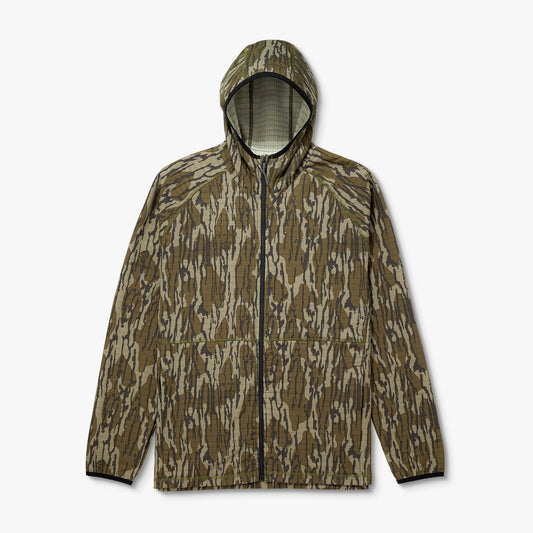 OG Bottomland ArmourLoft Mossy Oak Full Zip Fishing Hoodie / AFTCO Essential