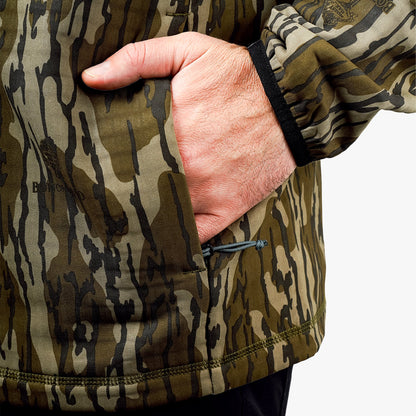 OG Bottomland ArmourLoft Mossy Oak Full Zip Fishing Hoodie / AFTCO Essential