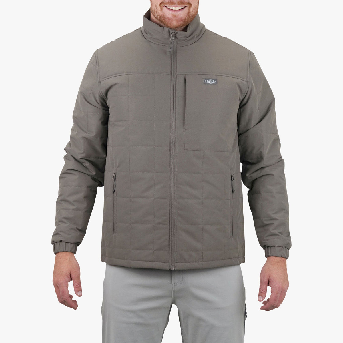 Sable Crosswind Insulated Fishing Puffer Jacket / AFTCO Smart Buy