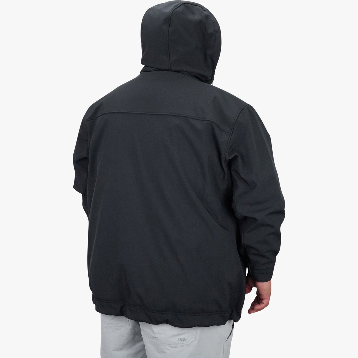 Black Big Guy Reaper Windproof Jacket / AFTCO Best Price