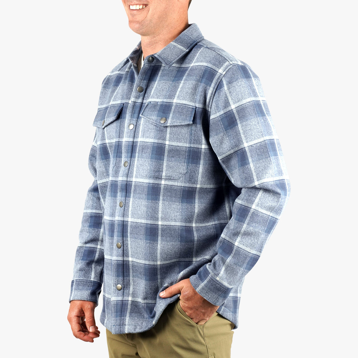 Bering Sea Stout Flannel Shacket / AFTCO Signature