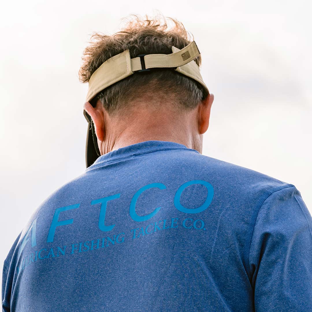 Silver Original Saltwater Fishing Visor / AFTCO Quality