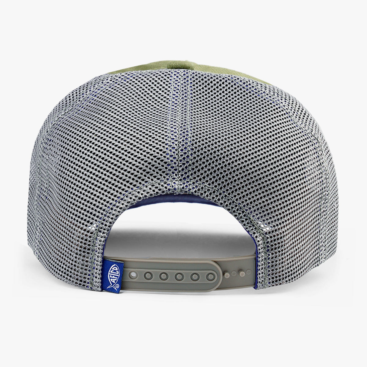Olive Stack Trucker Hat / AFTCO Discount