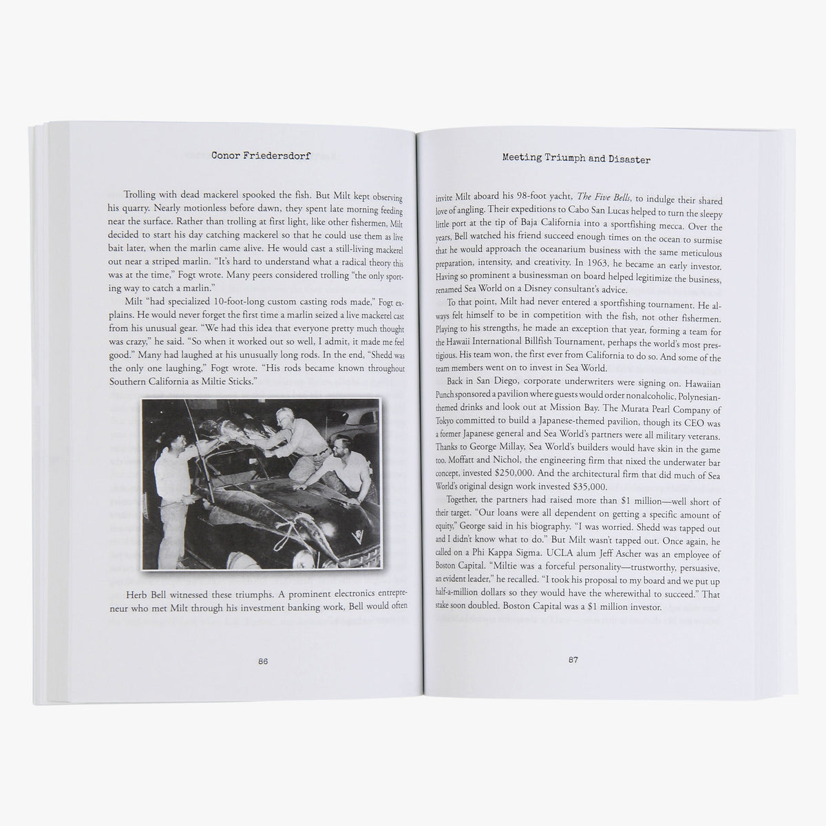 ASST Milt Shedd Book - Meeting Triumph and Disaster / AFTCO New