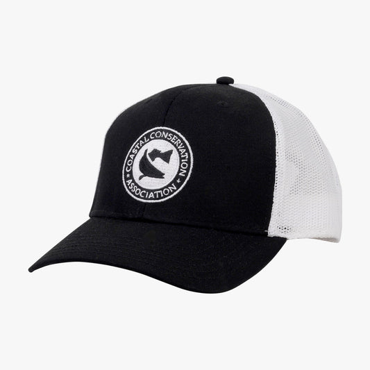 Black AFTCO x CCA Fishing Trucker Hat / AFTCO Popular
