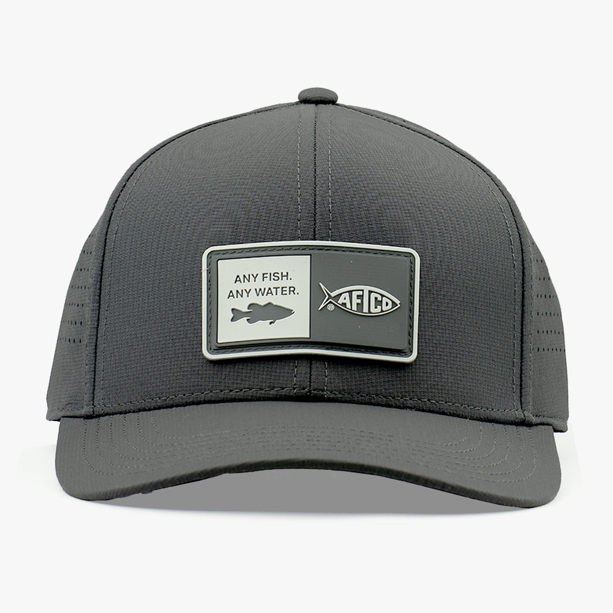 Charcoal Notorious Tech Fishing Hat / AFTCO Discount