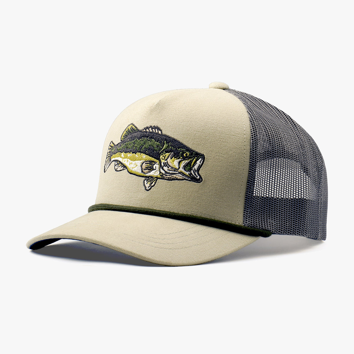 Tan Triad Fishing Trucker Hat / AFTCO Classic