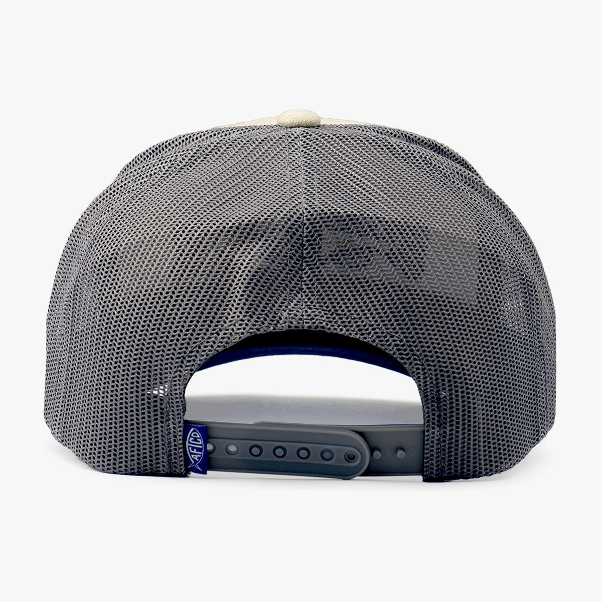 Tan Triad Fishing Trucker Hat / AFTCO Classic