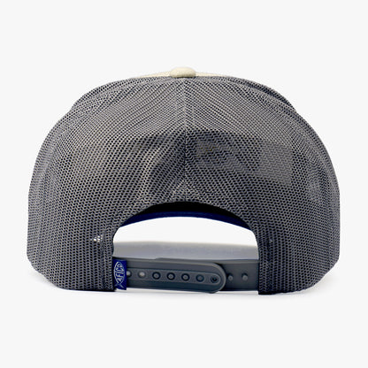 Tan Triad Fishing Trucker Hat / AFTCO Classic