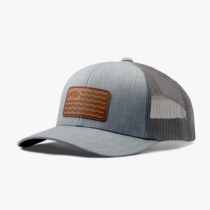Gray Heather Canton Fishing Trucker Hat / AFTCO Deals