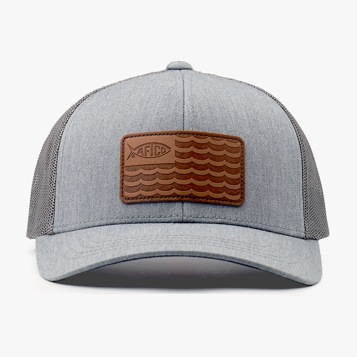 Gray Heather Canton Fishing Trucker Hat / AFTCO Deals