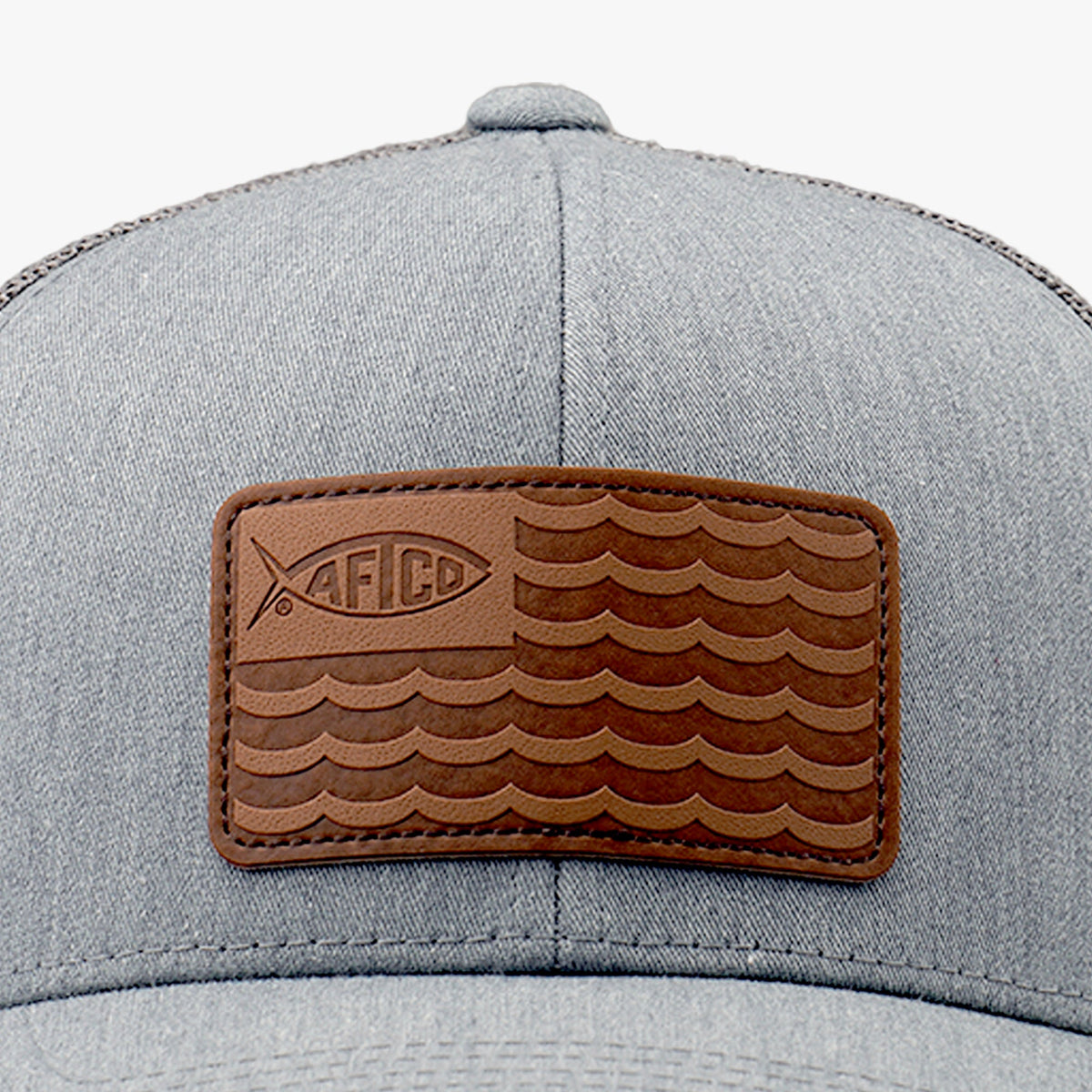 Gray Heather Canton Fishing Trucker Hat / AFTCO Deals