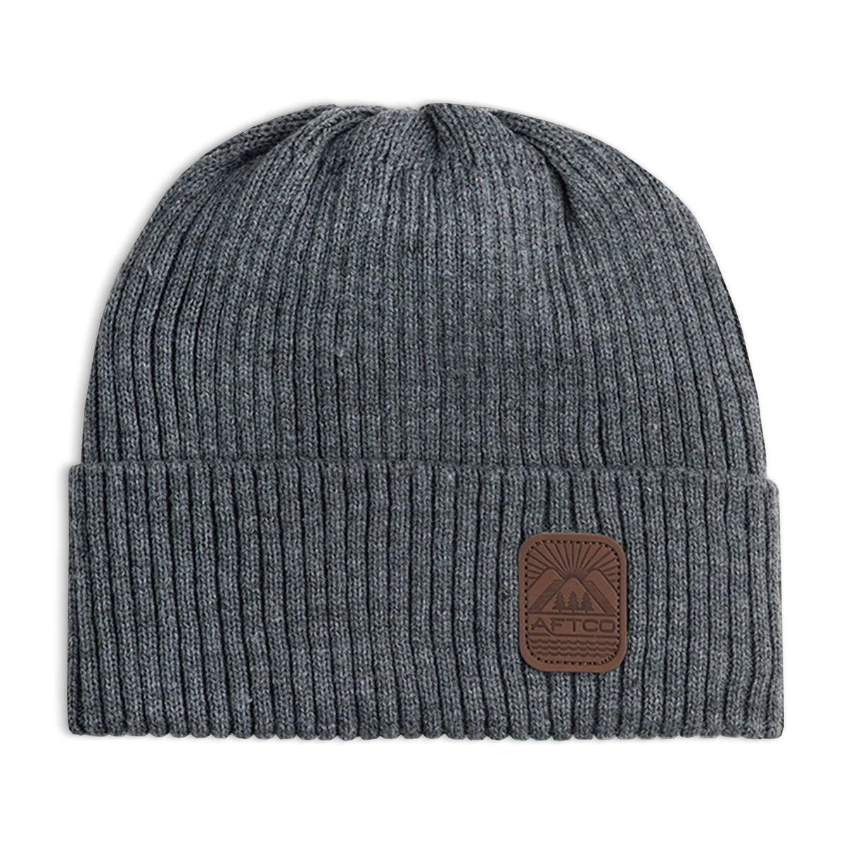 Charcoal Heather Summit Beanie / AFTCO Premium