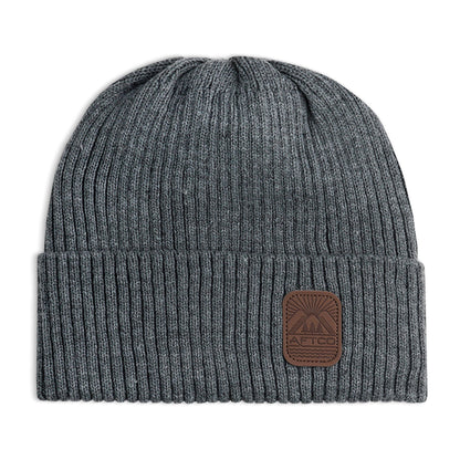 Charcoal Heather Summit Beanie / AFTCO Premium