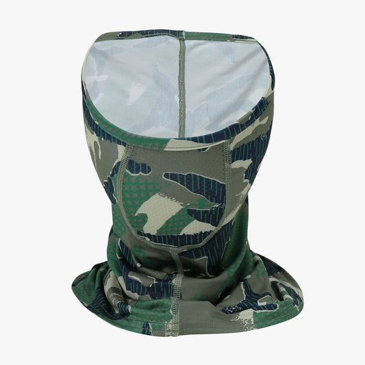 Green Camo Nukam Camo Face Mask For Fishing / AFTCO Best Price