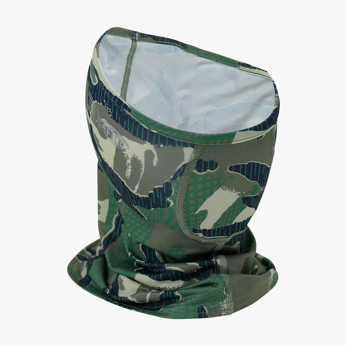 Green Camo Nukam Camo Face Mask For Fishing / AFTCO Best Price
