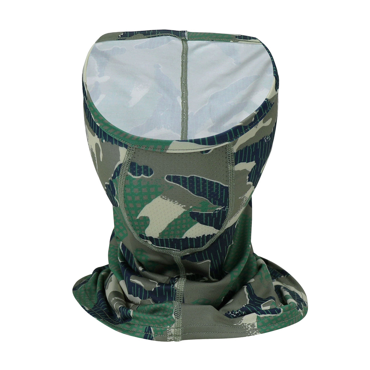 Green Camo Nukam Camo Face Mask For Fishing / AFTCO Best Price