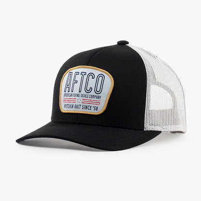 Black Waterborne Trucker Hat / AFTCO Classic