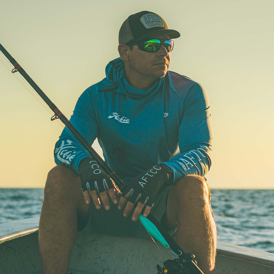 Black Waterborne Trucker Hat / AFTCO Classic