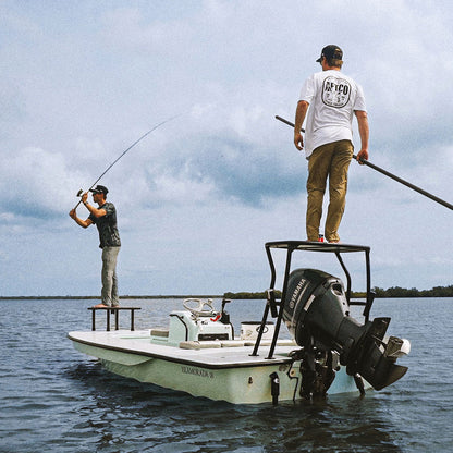 White After The Dive SS T-Shirt / AFTCO Everyday