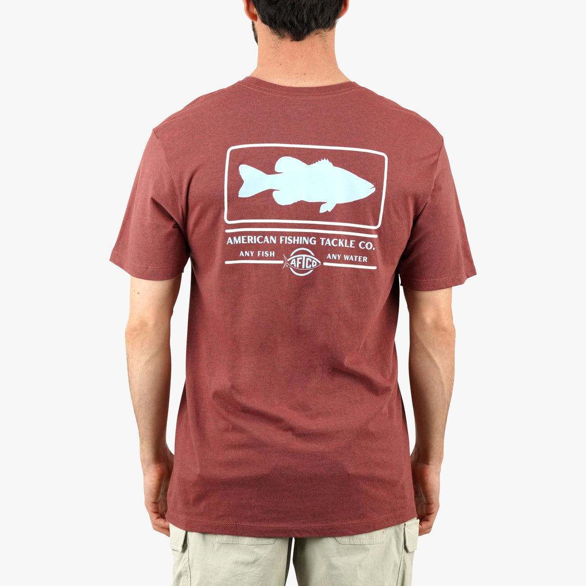 Charcoal Heather Frontier SS Fishing T-Shirts / AFTCO Signature