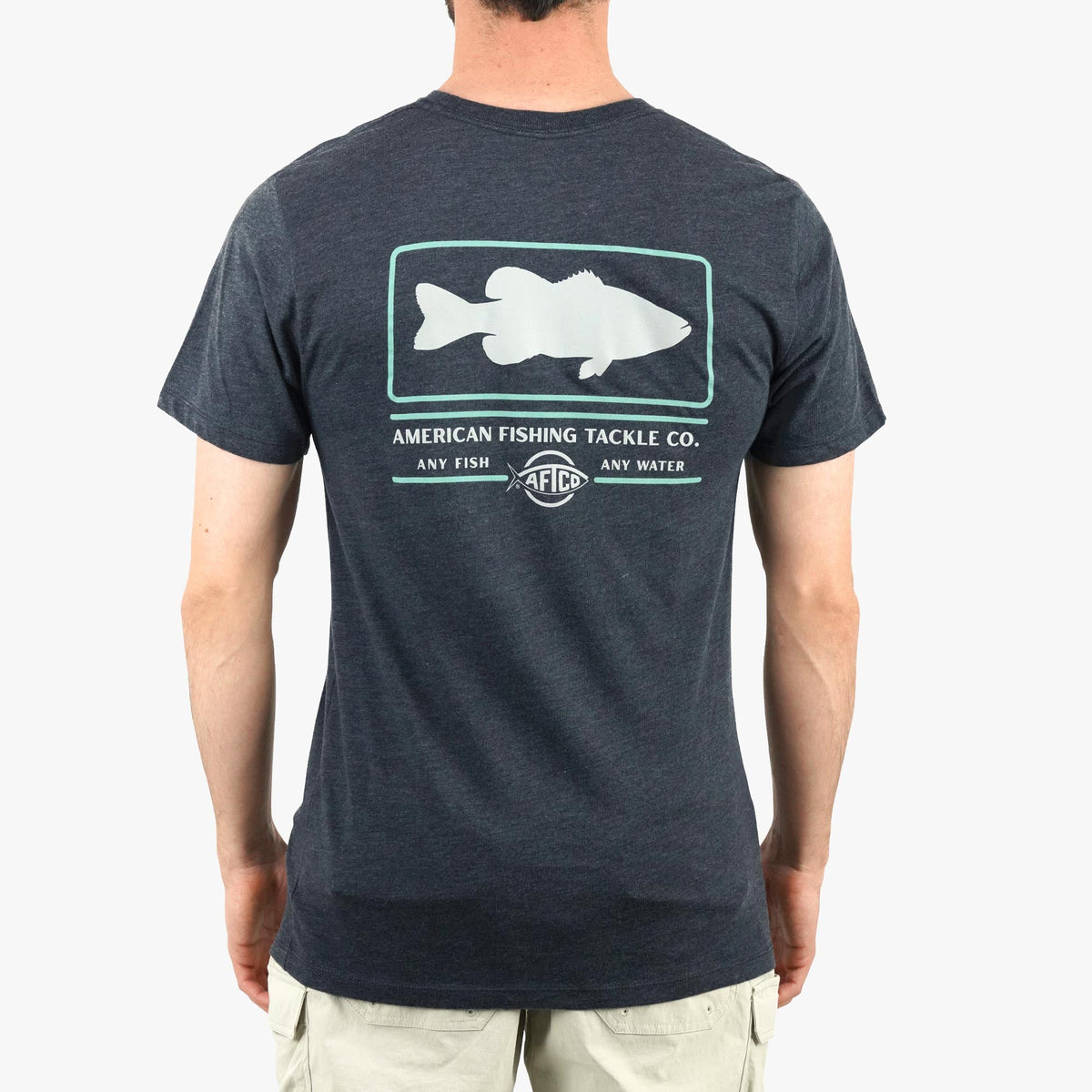 Charcoal Heather Frontier SS Fishing T-Shirts / AFTCO Signature