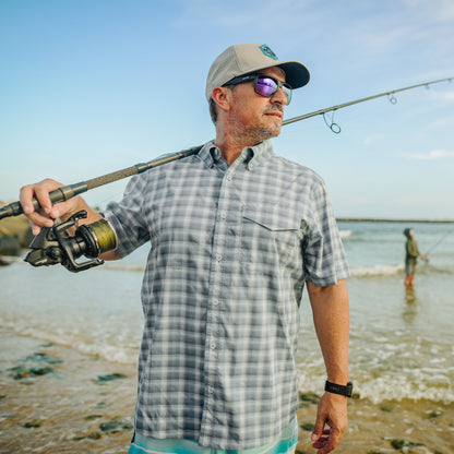 Splish Splash Portside SS Button Down Fishing Shirt / AFTCO Exclusive