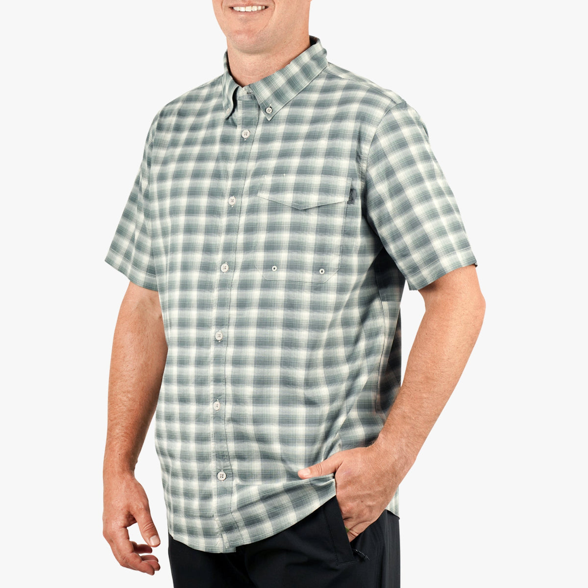 Splish Splash Portside SS Button Down Fishing Shirt / AFTCO Exclusive