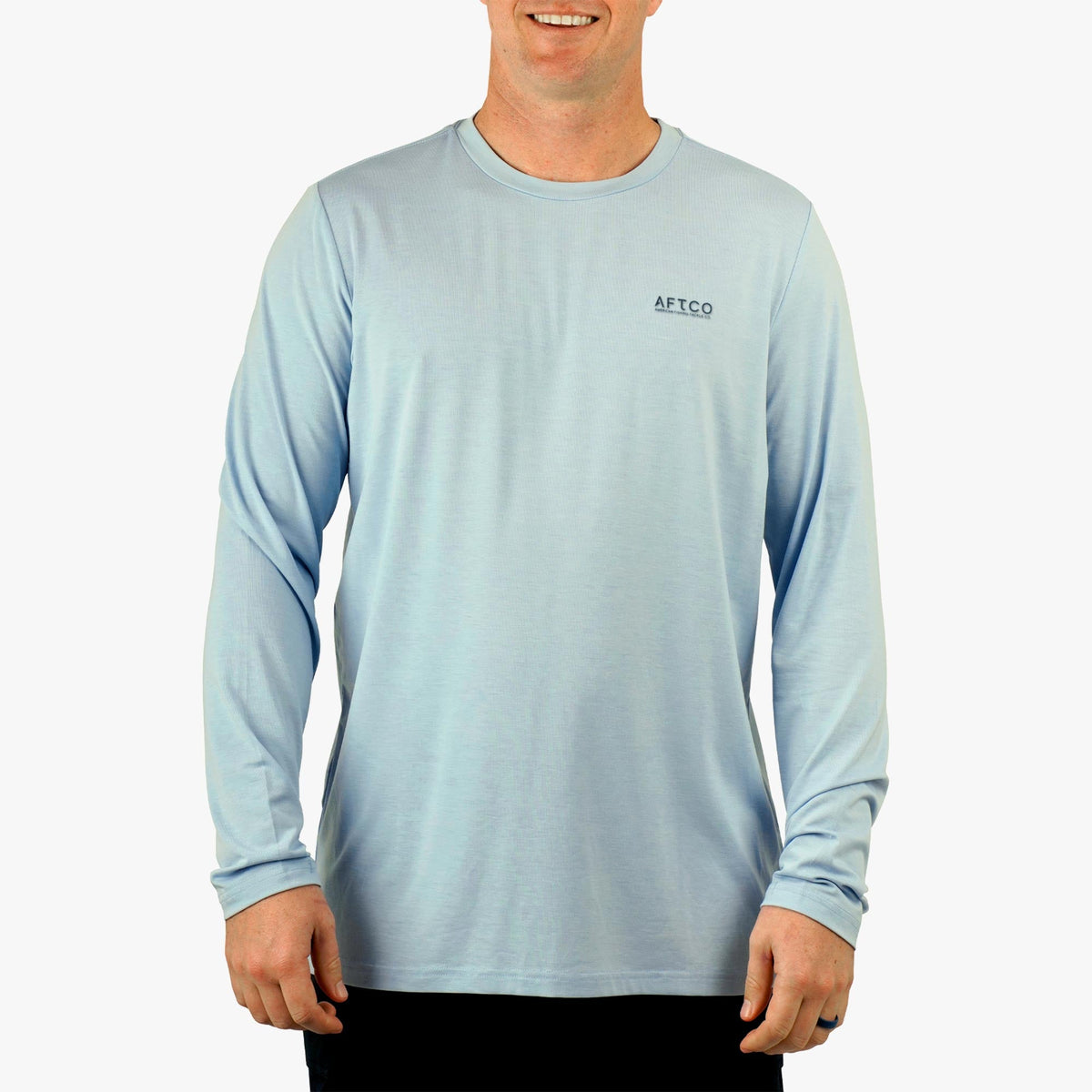 Dusk Heather Ocean Bound LS UV Protection Fishing Shirts / AFTCO Hot Sale