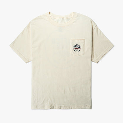 Natural AFTCO x CCA PCS SS T-Shirt / AFTCO Hot Sale