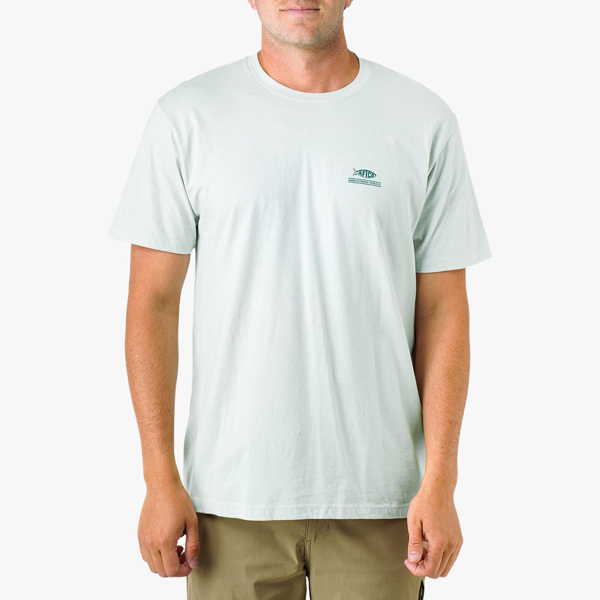 Charcoal Heather Billed Short Sleeve Men's Fishing T-Shirt / AFTCO Trending