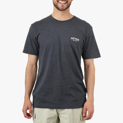 Azure Heather Fetch SS Fishing T-Shirts / AFTCO Popular